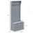 3-In-1 Entryway Hall Tree With Storage Bench, Coat Rack, And Shoe Organizer For Efficient Mudroom Management-1513509917