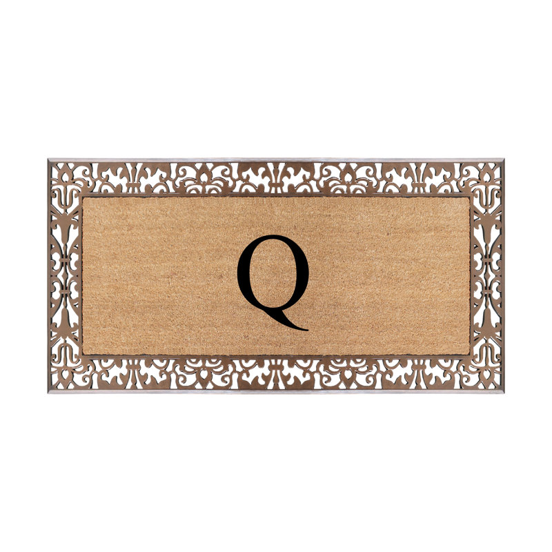 Tapis de porte antidérapant Dyari Natural, Q