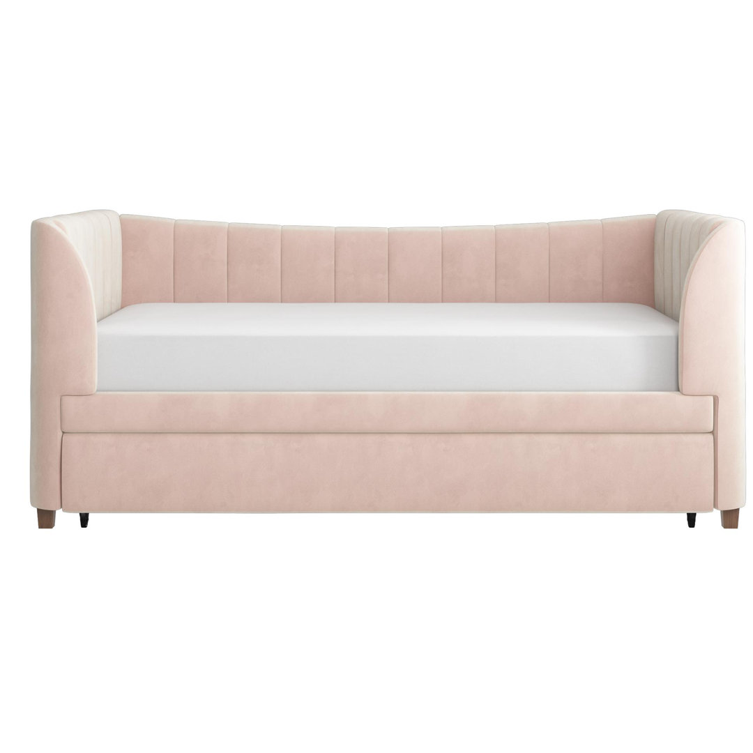 Ricketts Twin Upholstered Daybed with Trundle Mercer41 