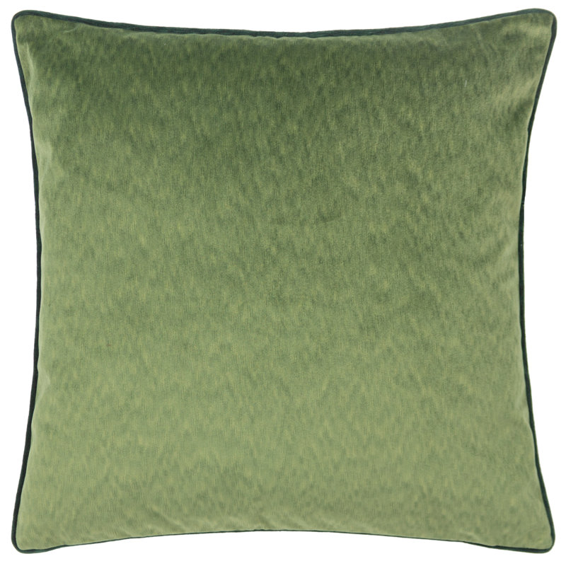 Torto Throw Cushion, Moss, 50cm H x 50cm W x 10cm D, Square