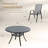 6-Person Outdoor Round Patio Dining Set With Stackable Chairs-86703688