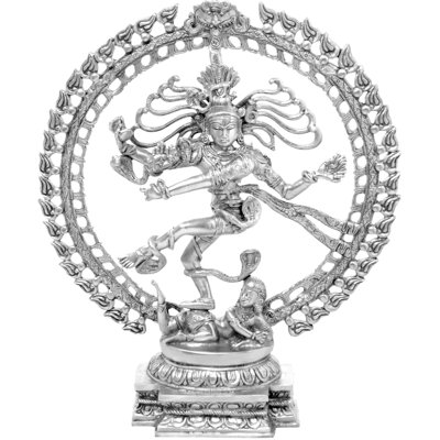 Statue Nataraja avec Prabha élaboré