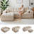 Corduroy Cloud Modular Couch,4-in-1 Flexible Combination Sectional Compression Sofa-1229887464-1211198173