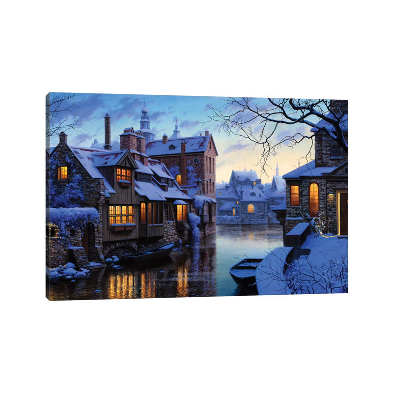 The Venice Of The North by Evgeny Lushpin - Wrapped Canvas Print, 101.6 cm H x 66.04 cm W x 3.175 cm D