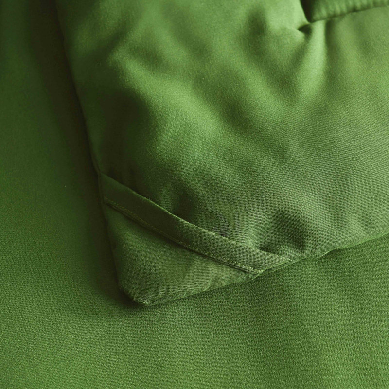 8 PCS Modern Comforter Set with Sheets All Season Bed in a Bag, Green, Queen Comforter + 7 Additional Pieces