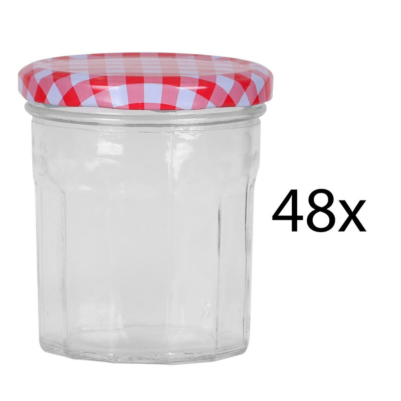 Glass Preserving Jars - Set of 6