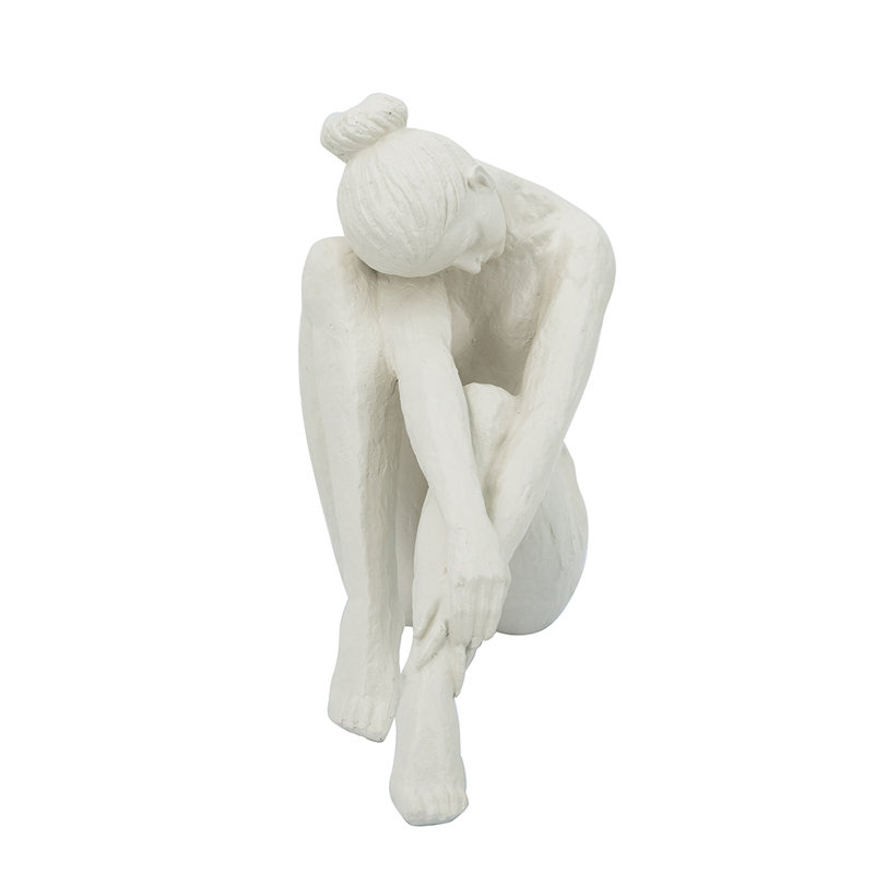 10.5X4.5X9" Yoga Lady Figurine