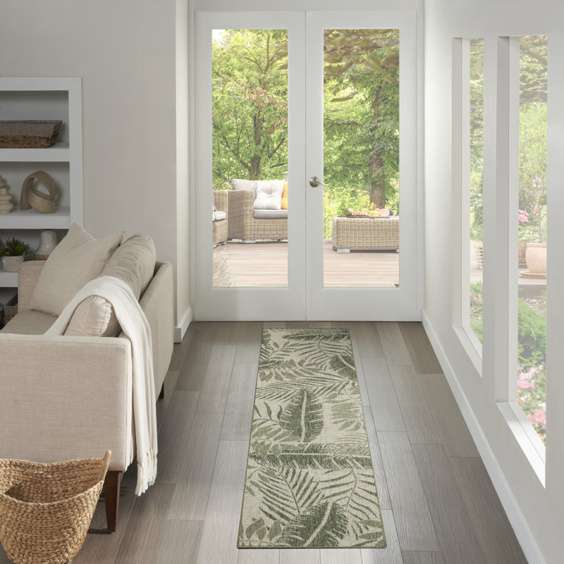Analleli Indoor/Outdoor Area Rug, Runner 2' x 6'