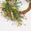 Couronne de porte de 26 po à motif de fleurs sauvages artificielles printemps et été-1366109125