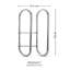 Beybut 2 Wall Mounted Required Towel Rack