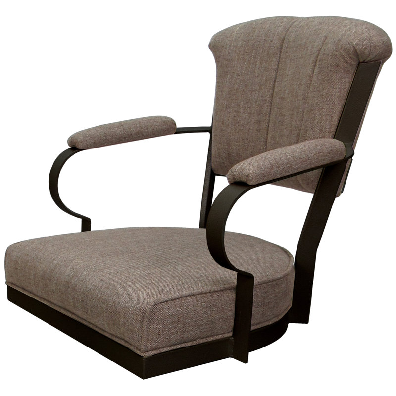 Tabouret très haut 34 po Hallard, Beige/brun