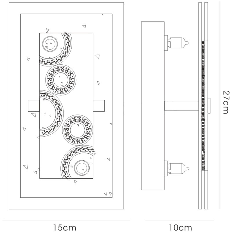 Flush Mounted Sconce