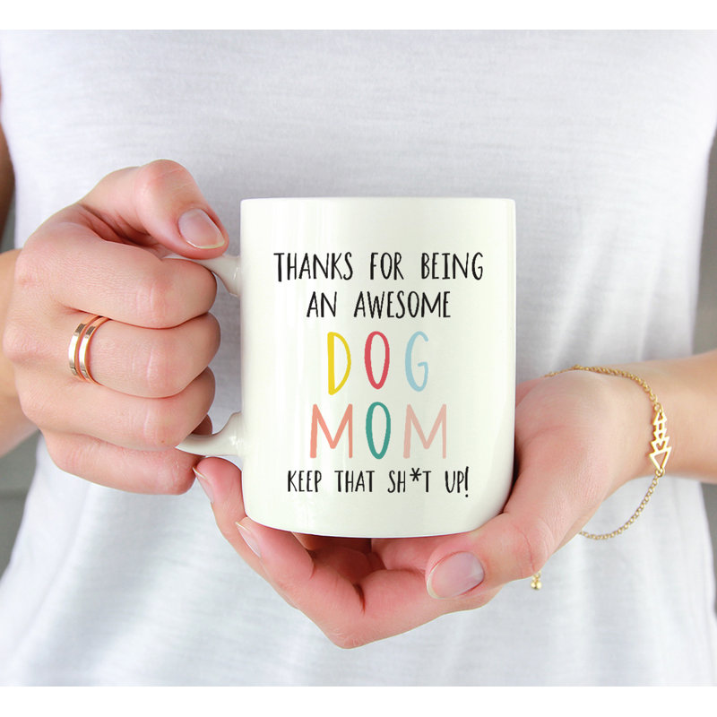 Tasse à café amusante, Dog Mom