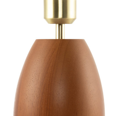 Solid Wood Lamp Base Lamp