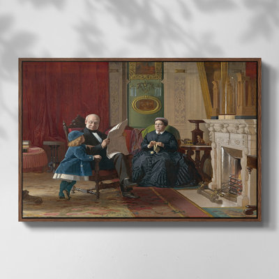 The Brown Family, 1869 - Eastman Johnson, toile tendue avec châssis