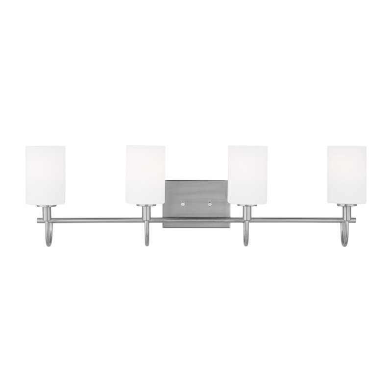 Four Light Wall / Bath, Brushed Nickel