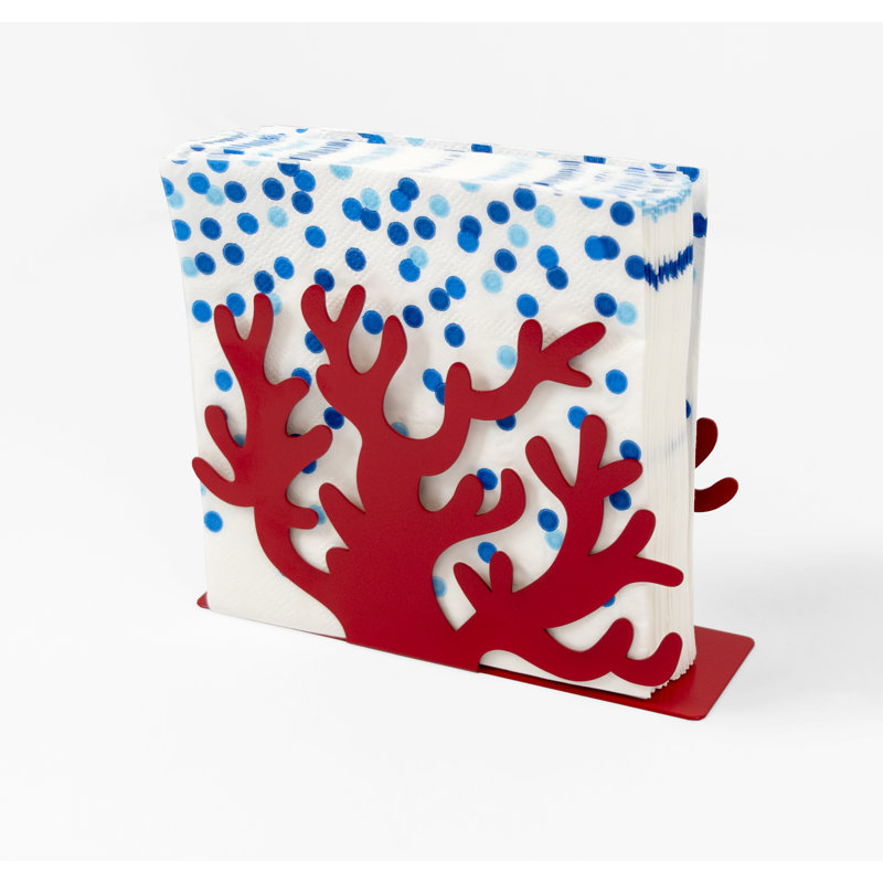 Porte-serviette, Rouge