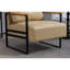 Élégante chaise d'appoint en cuir - pour la chambre à coucher, le salon, le fauteuil confortable et la durabilité et le style exceptionnels