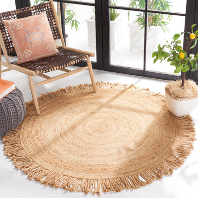 Tapis en jute fait à la main Galey