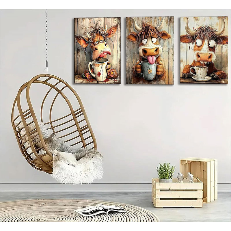 3 Piece Wrapped Canvas Print