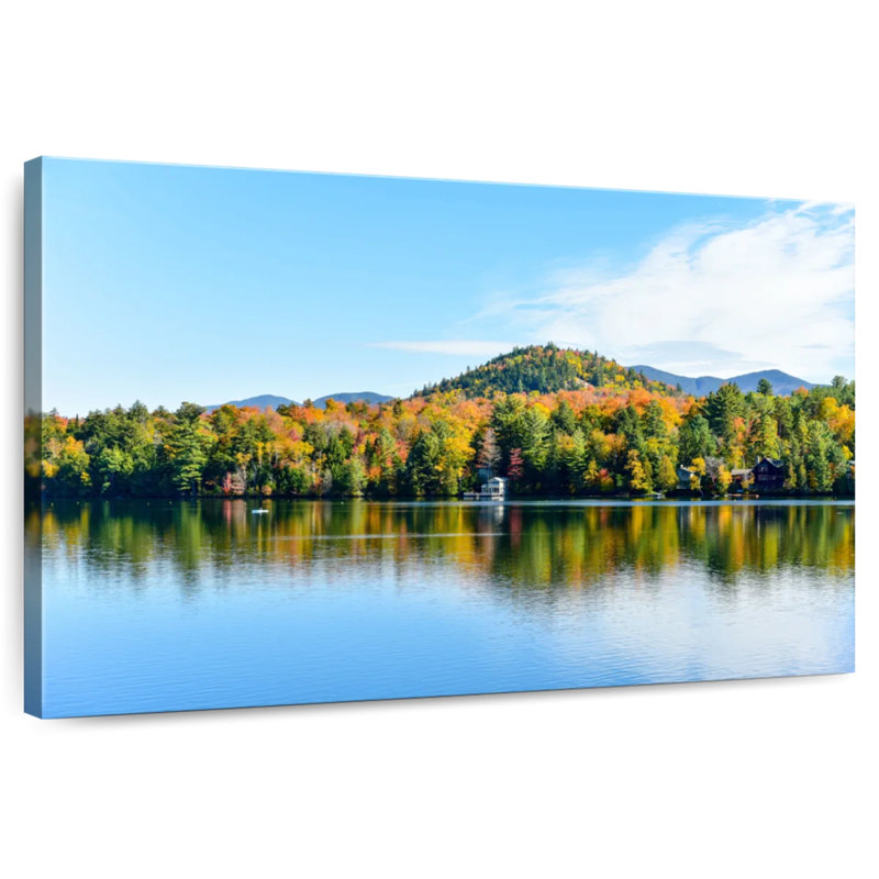 Alvord Adirondacks Fall Foliage, 34" H x 51" W