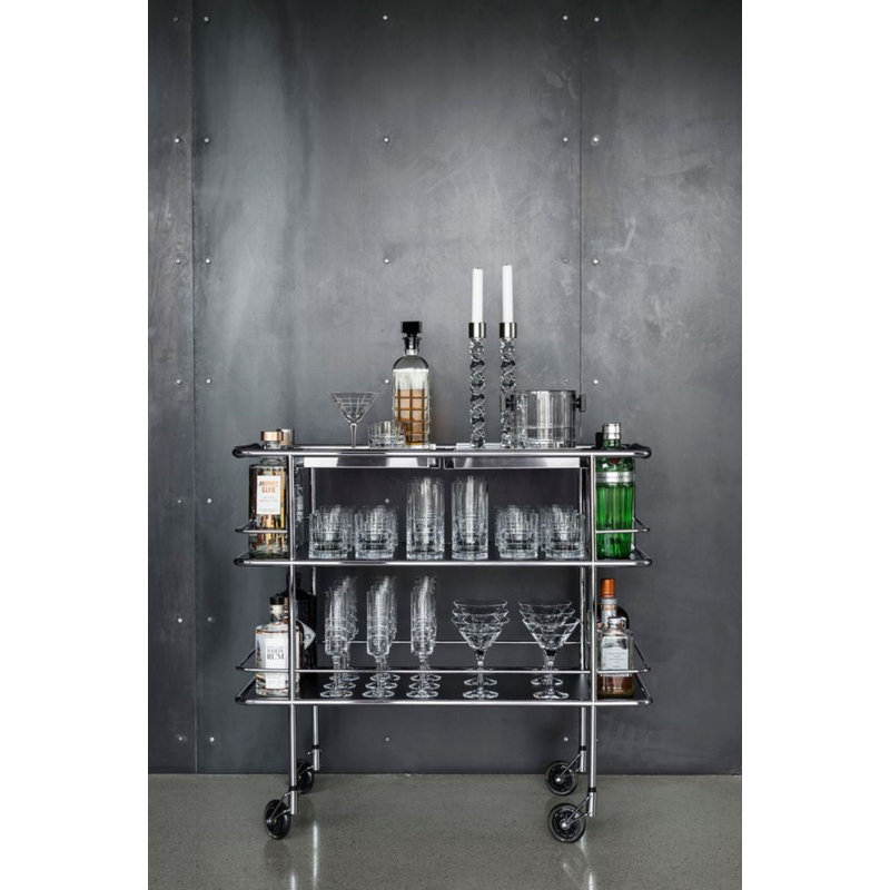 Street Bar Cart 53-Piece Set