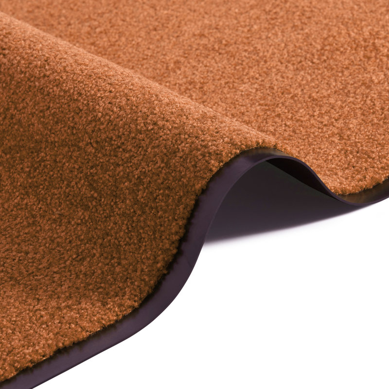 Wash & Clean Doormat, 60cm W x 90cm L, Orange