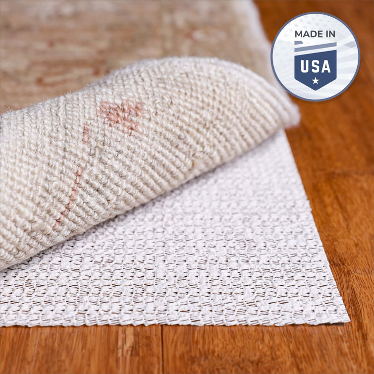 Bryes Ultra Natural Indoor Non Slip Rug Pad for Hardwood Floors Symple Stuff Rug Pad Size: Rectangle 5' x 8