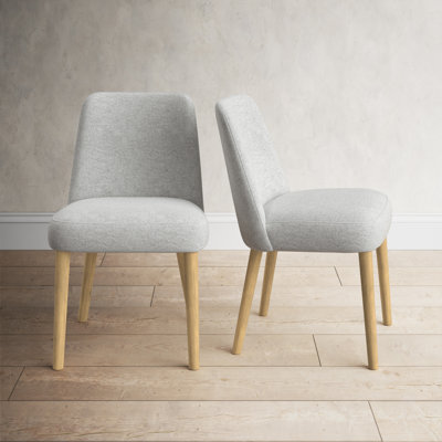 Upholstered Solid Back Parsons Dining Chair