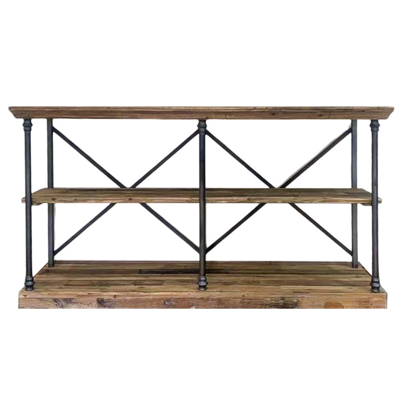 Table d'appoint en bois 67 po