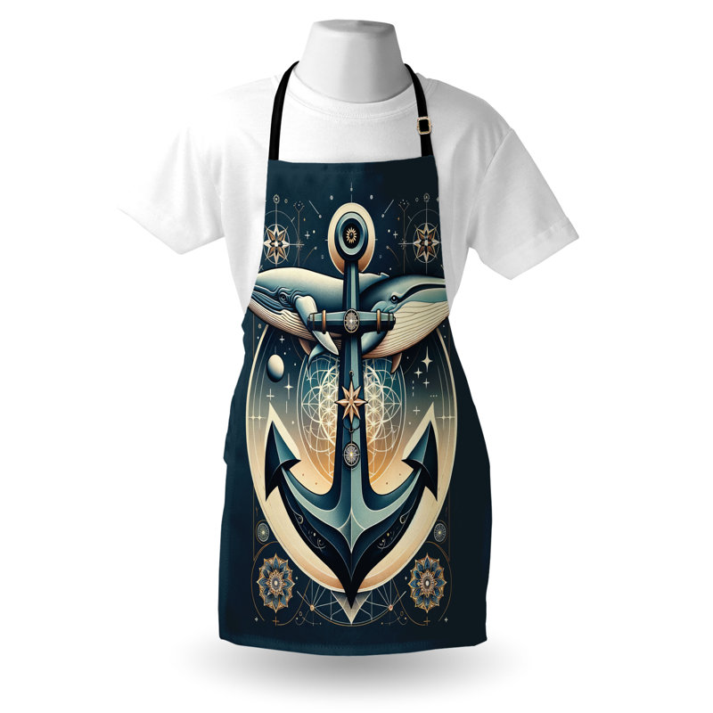 No Pattern Bib Apron