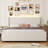 Corduroy Upholstered Platform Bed With Drawers, LED Light, Wingback Headboard, And Footboard, No Box Spring Needed-877113084