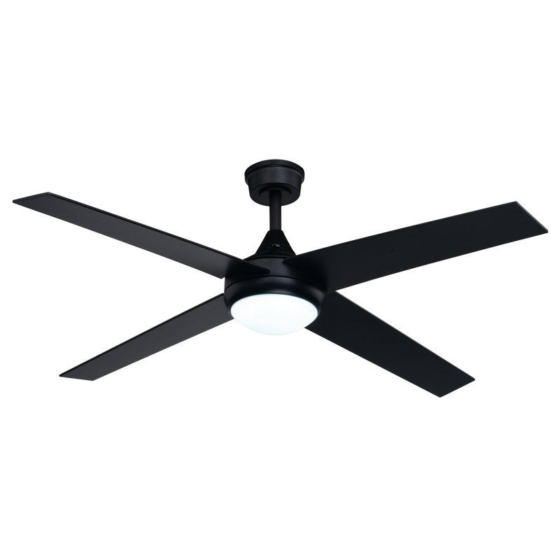 Ventilateur de plafond transitionnel d'intérieur à fixation sur tringle 52 po Heeley