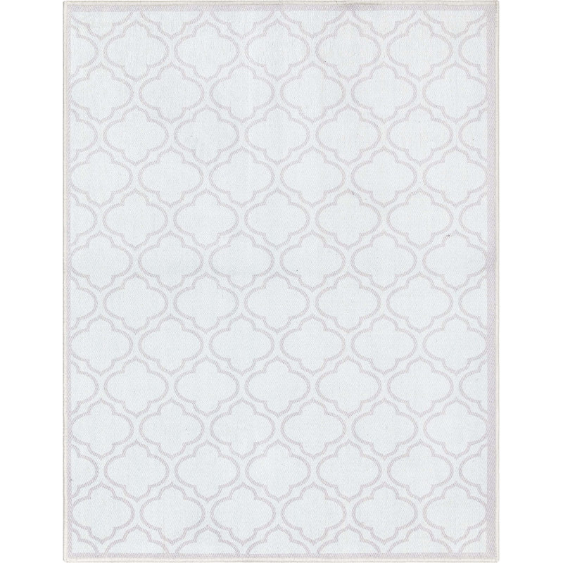Tapis ivoire Kehr Lattice, Rectangle 3 pi 3 po x 5 pi