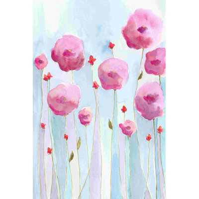 Fleurs roses I