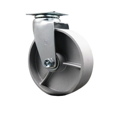 Semi Steel Cast Iron Wheel Swivel Caster with Roller Bearing