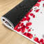 Tapis d'intérieur rouge lavant à la machine pour la Saint-Valentin-129431700