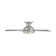 Odyssey 5- Blade Smart Flush Mount Ceiling Fan with Remote Control and LED Light Kit Included