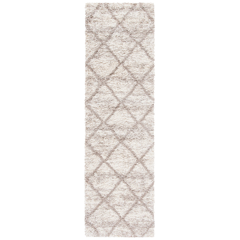 Goin Performance Geometric Rug, Tapis de couloir 2 pi 3 po x 8 pi