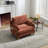 Space-Saving 3-in-1 Convertible Sofa Bed Recliner, Mid-Century Modern Design for Small Spaces, Multi-Functional Furniture with Removable Storage Pockets-430816901