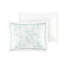 Édredon en coton blanc très grand, broderie foncée, literie surdimensionnée et trop rembourrée, comprend édredon, jupe de lit, 2 taies décoratives, 100% coton blanc, couleur sable, trop-rempli, 1