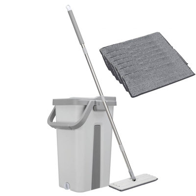 Ensemble 8 pièces de vadrouille télescoping