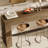 Retro Minimalist Practical Console Table-961079558