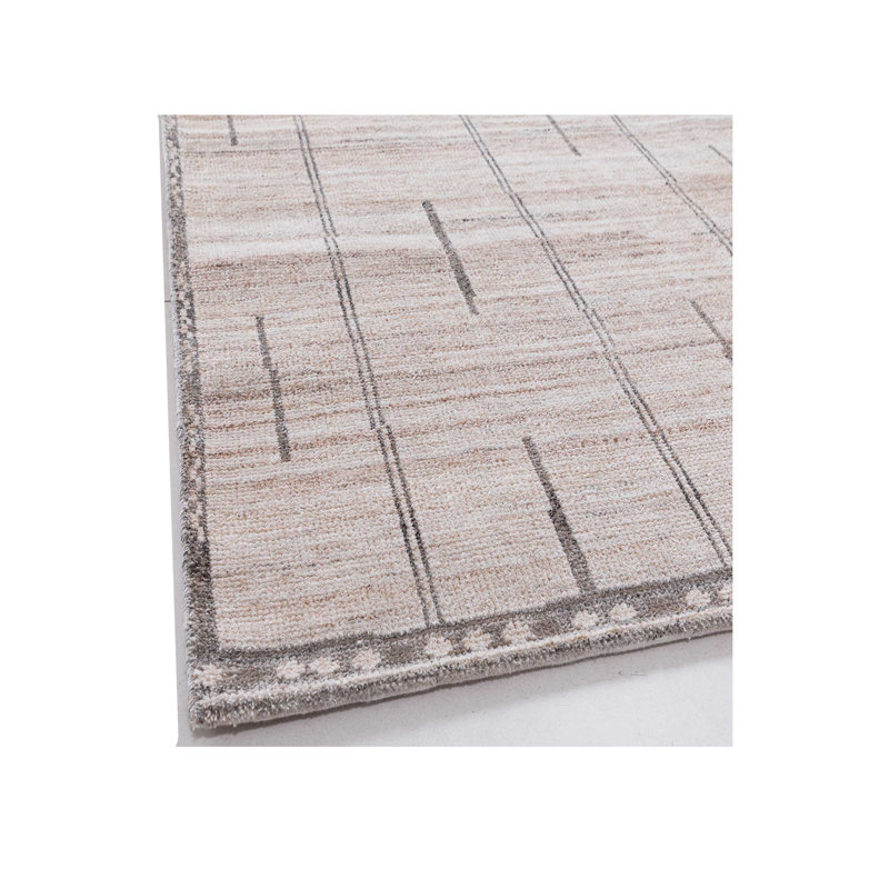 Tapis d'intérieur noué à la main Tate, Rectangle 9 pi x 12 pi