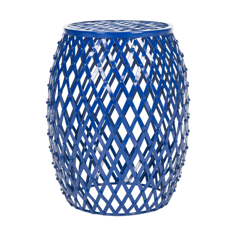 Tabouret soudé à bandes de fer evan Fox