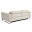 Canapé en cuir italien avec fauteuil inclinable Global United-1562212133