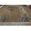 Tapis rectangulaire antique en laine noué à la main chinois antique de style art déco des années 1920