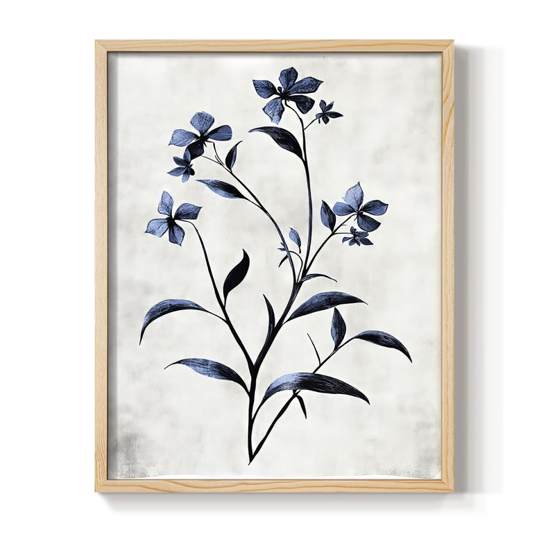 NAUTICAL Series XXVII, reproduction encadrée - bois massif, Naturel, H 30 po x l 24 po
