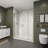 56"-60" W x 70" H Framed Double Sliding Shower Door with 1/4" SGCC Tempered Glass-102641113