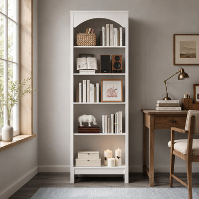 71.1" Bookshelf with 5 Tiers